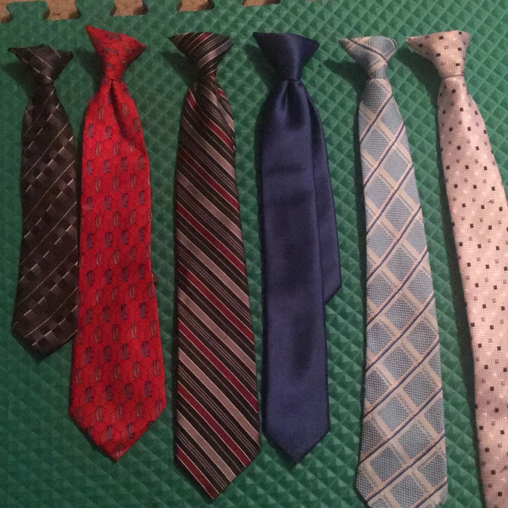 Boys Clip Ties